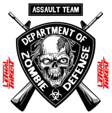 Zombie Defense Decal