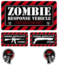 Zombie Response Vehicle Decal