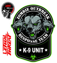 Zombie K9 Unit Decal