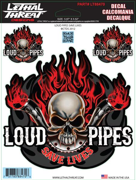 Loud Pipes Save Lives