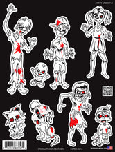Zombie Family  Sticker
