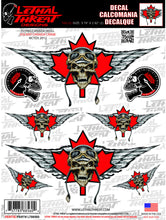 Flying Canada Skull