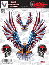 USA Eagle Attack Decal