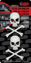 Cross Bone Skull 2 Pack Emblem