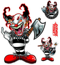Killer Clown Set Decal