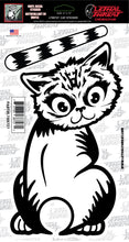 Rear Window Sticker: Cat Sticker