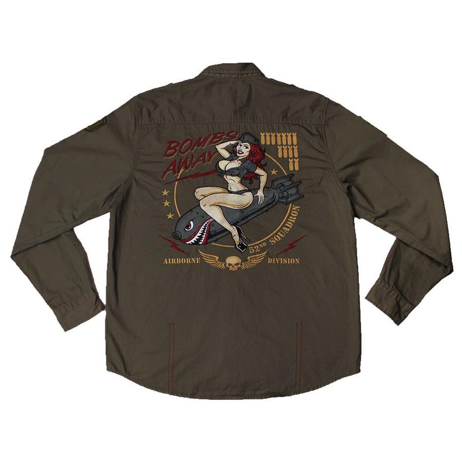Bombs Away Button Down