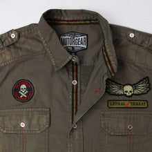 Bombs Away Button Down