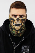 Skull Camo Face Mask