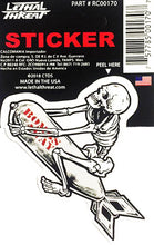 Rude & Crude Decal: Bomb Skeleton