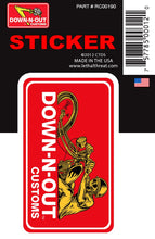 Biker Mini Sticker