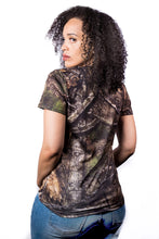 Women Backwoods Skull Camo Shirt