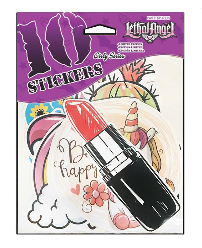 Girly Ten Pack Sticker Series