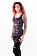Most Wanted Skull Lace Up Tank Top