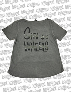 Sin on Wheels Scoop Neck Top
