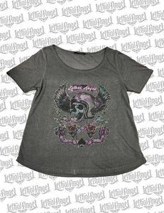 Sin on Wheels Scoop Neck Top