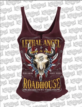 Lethal Angel Road House Lace Up Tank Top
