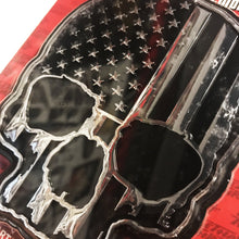 USA Skull ABS Emblem