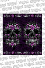 Floral Skull Face Mask