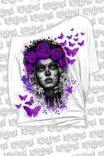 D.O.D Butterflies Off The Shoulder Tee Shirt