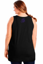 Lethal Angel Purple Rose Skull Tank Top