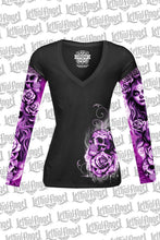 My Nightmare Tattoo Sleeve V Neck Shirt